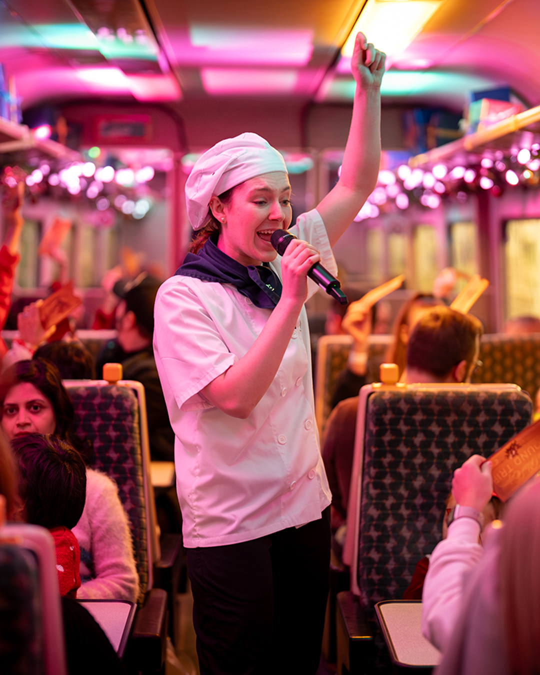 chef on board the polar express